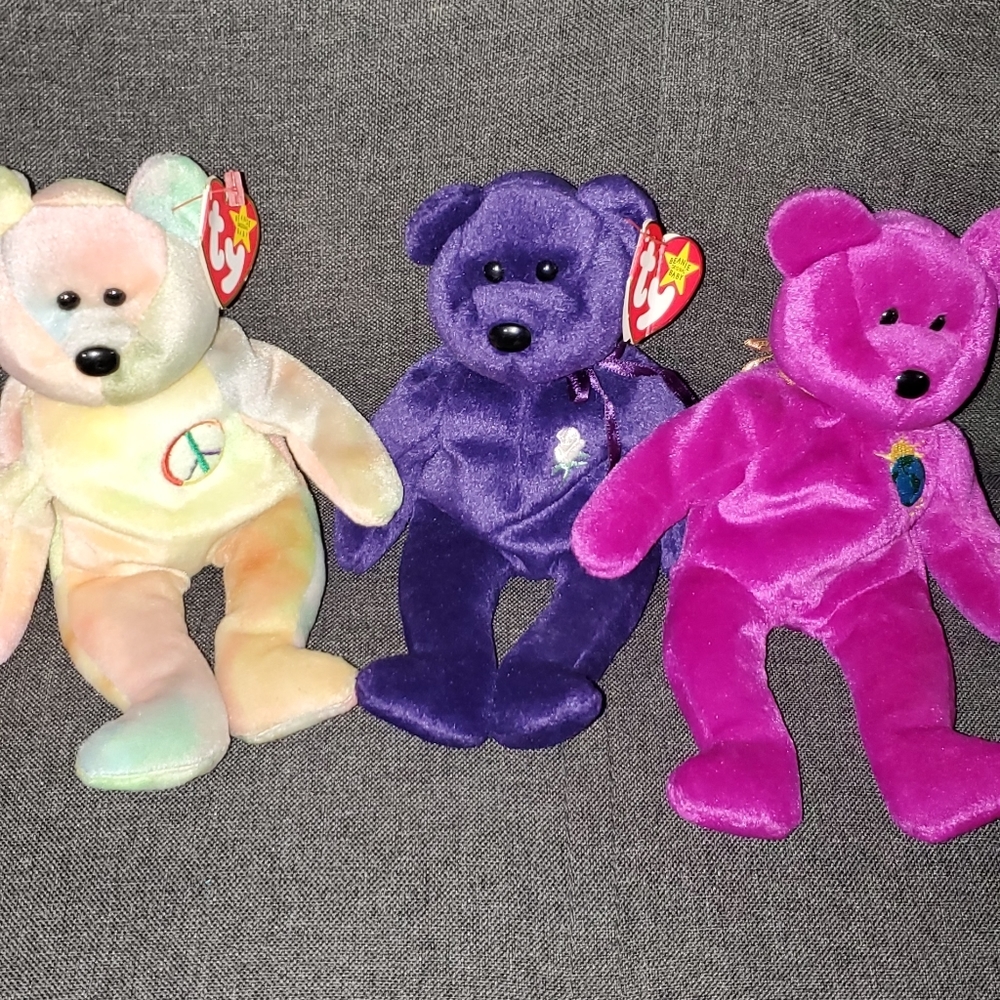 Bear Beanie Baby Bundle